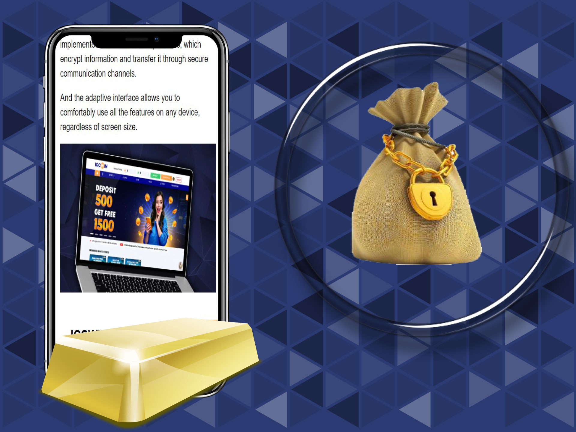Make a deposit of 500 rupees and get up to 1500 INR.