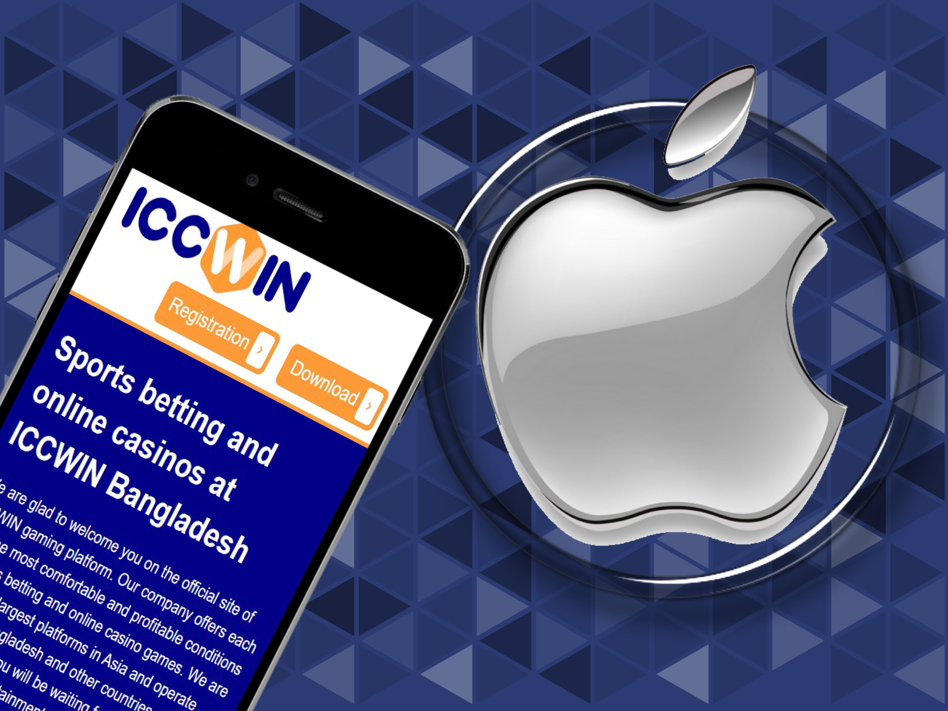 Download the ICCWIN app on your iPhone and start betting.