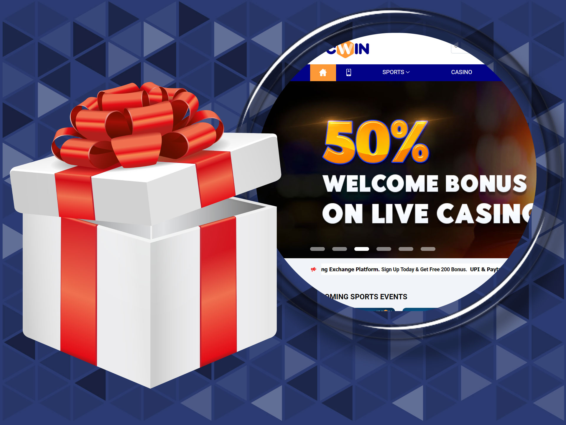 Both new and regular players can receive bonuses from ICCIWIN.