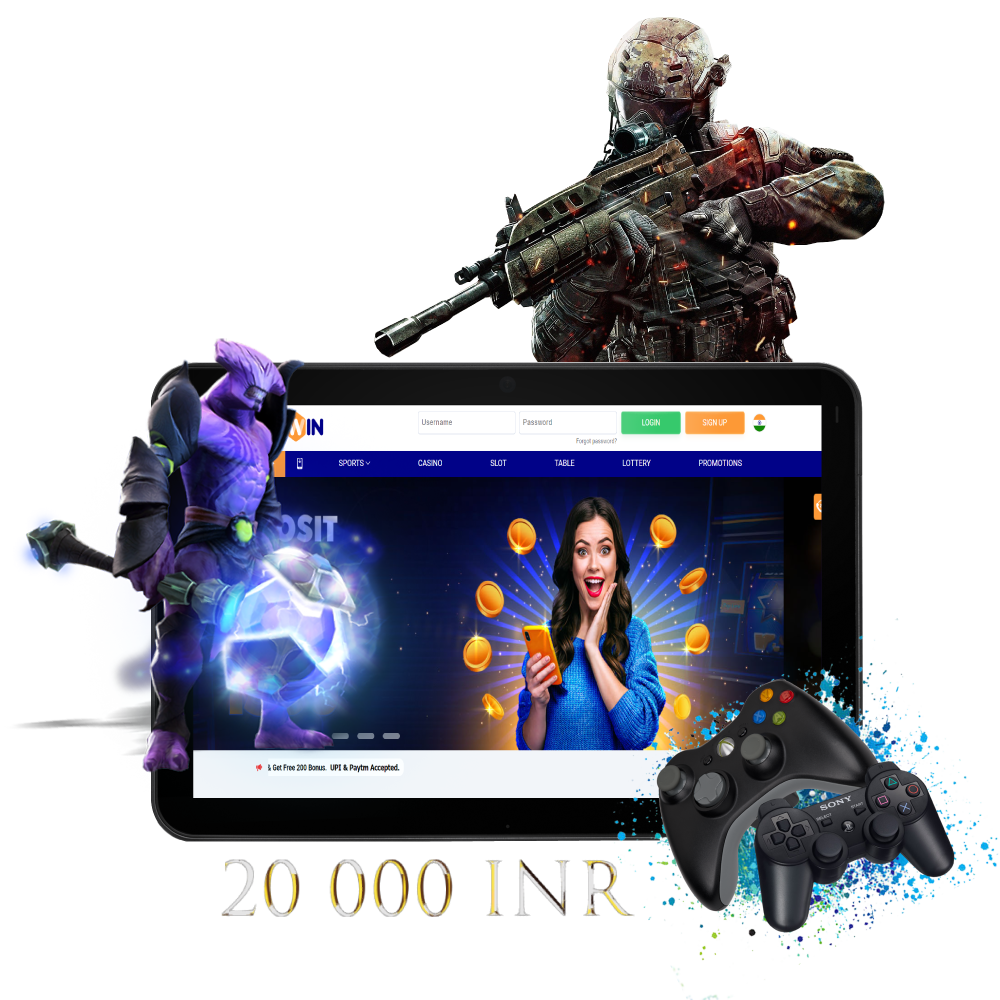 You also play online casino games at ICCWIN.